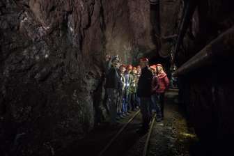Guided tours of the Gonzen Sargans mine