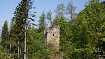 Klingenhorn Wynegg castle ruins, Malans