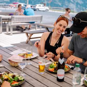 Appetizer at the Sennästube restaurant © Kevin Wildhaber