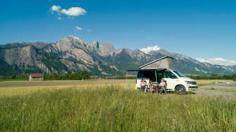 Pizolbahnen parking space
