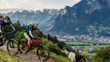 Alps, Mountains, Bike, Biking on Flumserberg, Biking Trail, Gonzen, Heidiland - Mountain Biking, Heidiland Trail Tour, Mountain Biking, Mountain Biking Sports, MTB, Swiss Alps, Tours