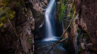 Murgbach waterfall