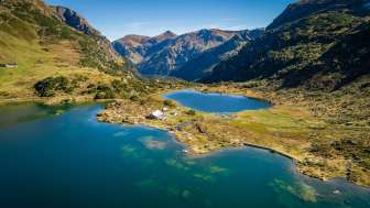Hike, Mountain lake, Hiking