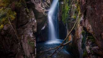 Murgbach waterfall