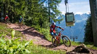 Mountains, bike
