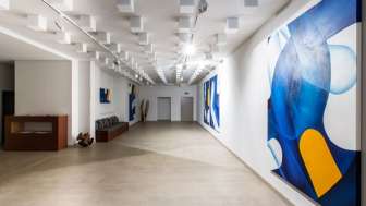 loft gallery in the old spinning mill