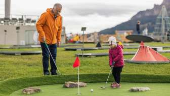 Adventure golf course Adventure golf course