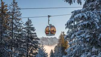 Bergjet Flumserberg in winter
