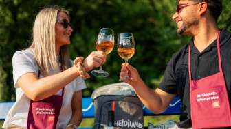 Backpack wine tasting on Lake Walen