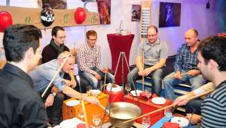 Fondue_in_the_crosscut Festival, Underground, Seminar rooms, Event rooms, Flums, Hagerbach, Festival hall, Hagerbach test gallery