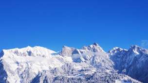 Snow, Grisons, Old Town Winterthur, Bündner Herrschaft, Maienfeld