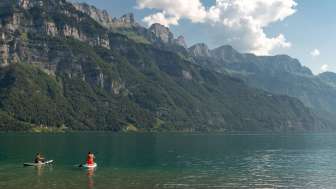 Beach, Murg, Lake Walen