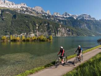 Culinary tour, Walensee, mountains, summer activity, sun, culinary delights, e-bike tour, Riviera Walensee