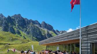 Pizolhütte mountain restaurant