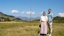 Martina Gassner & Manuel Rothmund on the Fursch Alp