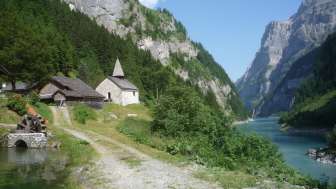 Walser settlement of St. Martin