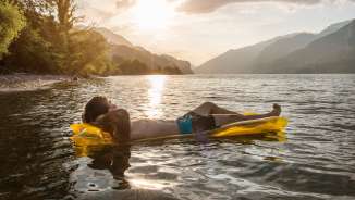 Walensee_Summer Couple, evening mood
