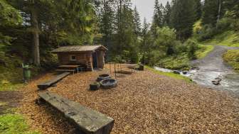 Water playground Wasserwald Furt Pizol