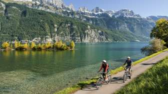 E-bike rental on Lake Walen