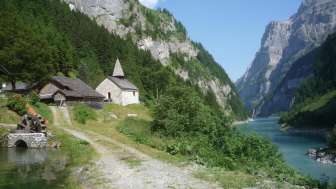 Walser settlement of St. Martin