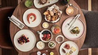 Breakfast table at Verve by sven
