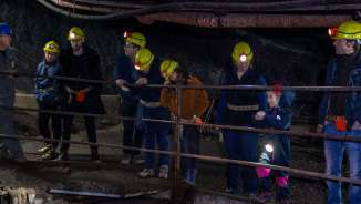Gonzen mine Sargans, mine, group, group event, Gonzenbergwerk, group tour