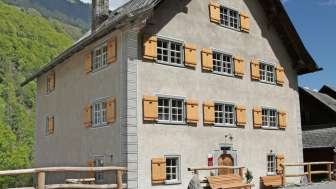 Old post office in the Weisstannental Old post office in the Weisstannental