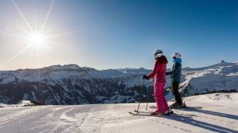 Package deal: accommodation & skiing in Heidiland