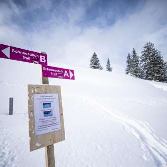 Signpost © Heidiland Tourism / Thomas Kessler Visual