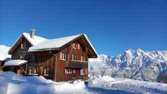 Group accommodation Berghaus Pfadiheim Sunnebode Tannenheim Flumserberg