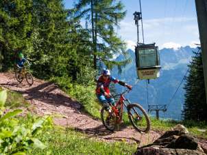 Mountains, bike