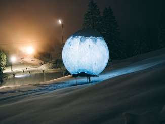 Flumserberg Galaxie, light, Chrüz piste, night skiing, Flumserberg, après-ski
