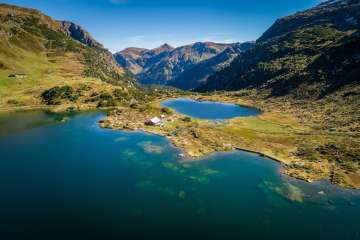Hike, Mountain lake, Hiking