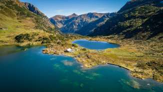 Hike, Mountain lake, Hiking