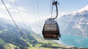 Gondola, SeeJet, Lake Walen