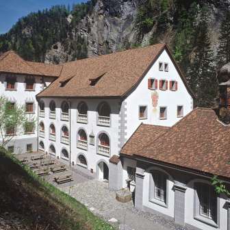 Old Bathhouse in Pfäfers © Heidiland Tourism