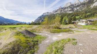 Bikepark by the lake Walenstadt