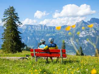 Mountains, e-bike